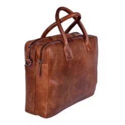 DSTRCT Fletcher Street Business Laptoptas 15.6'' Cognac -Secrid || Piquadro || Mywalit Verkoopwinkel 016120 30 3