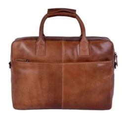 DSTRCT Fletcher Street Business Laptoptas 17'' Cognac -Secrid || Piquadro || Mywalit Verkoopwinkel 016420 30 2