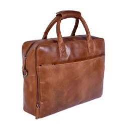 DSTRCT Fletcher Street Business Laptoptas 17'' Cognac -Secrid || Piquadro || Mywalit Verkoopwinkel 016420 30 3