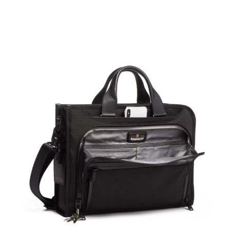 Tumi Alpha Slim Deluxe Brief Black 7 Tumi Alpha Slim Deluxe Brief Black - Afbeelding 5