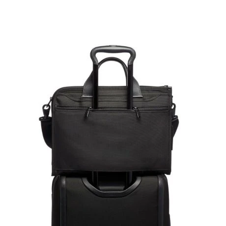 Tumi Alpha Slim Deluxe Brief Black 8 Tumi Alpha Slim Deluxe Brief Black - Afbeelding 6