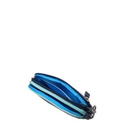 Mywalit Small Leather Double Zip Purse Portemonnee Denim 7 Mywalit Small Leather Double Zip Purse Portemonnee Denim -Secrid || Piquadro || Mywalit Verkoopwinkel 1265 130 3