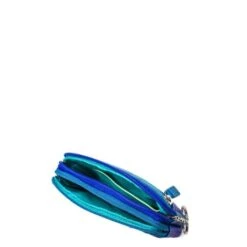 Mywalit Small Leather Double Zip Purse Portemonnee Seascape -Secrid || Piquadro || Mywalit Verkoopwinkel 1265 92 3