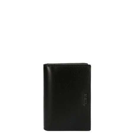 Tumi Nassau SLG Gusseted Card Case Wallet Black Smooth 3 Tumi Nassau SLG Gusseted Card Case Wallet Black Smooth