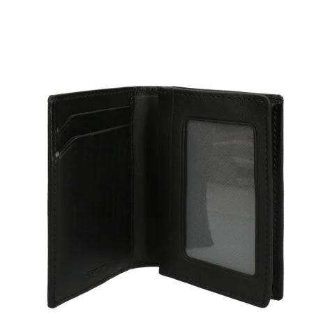 Tumi Nassau SLG Gusseted Card Case Wallet Black Smooth 4 Tumi Nassau SLG Gusseted Card Case Wallet Black Smooth - Afbeelding 2