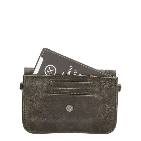 Hide & Stitches Paint Rock Crossover Schoudertas 20074 Olijfgroen 7 Hide & Stitches Paint Rock Crossover Schoudertas 20074 Olijfgroen - Afbeelding 5