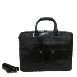 Claudio Ferrici Pelle Vecchia Workbag 15" Black -Secrid || Piquadro || Mywalit Verkoopwinkel 22083 015