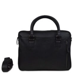 DSTRCT Premium Collection Laptopbag 14" Black -Secrid || Piquadro || Mywalit Verkoopwinkel 230030 laptoptas 14 inch dstrct black 1