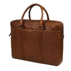 DSTRCT Premium Collection Laptopbag 15.6" Cognac -Secrid || Piquadro || Mywalit Verkoopwinkel 230130 cognac 3