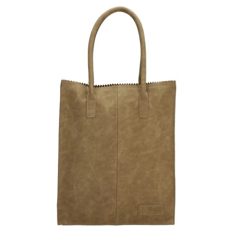 Zebra Natural Bag Kartel Rosa Mid Olijfgroen 4 Zebra Natural Bag Kartel Rosa Mid Olijfgroen - Afbeelding 2