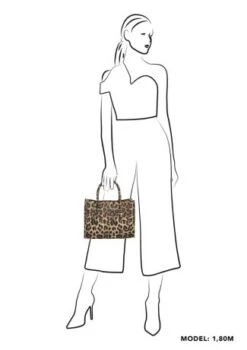 Zebra Natural Bag Lisa XS Handtas Leopard -Secrid || Piquadro || Mywalit Verkoopwinkel 231008920 3