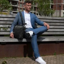 Chesterfield Duke Laptoptas 15.6" Black -Secrid || Piquadro || Mywalit Verkoopwinkel 2546297631 duke black c40.104200