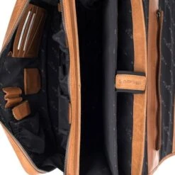 Plevier Quartz Aktetas 1-Vak 15.6" Cognac -Secrid || Piquadro || Mywalit Verkoopwinkel 353 3 quartz bk