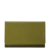 Mywalit Medium Tri-Fold Wallet Outer Zip Portemonnee Olive -Secrid || Piquadro || Mywalit Verkoopwinkel 363 149 1