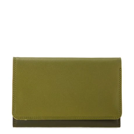 Mywalit Medium Tri-Fold Wallet Outer Zip Portemonnee Olive 3 Mywalit Medium Tri-Fold Wallet Outer Zip Portemonnee Olive