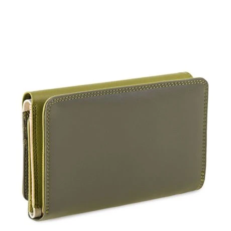 Mywalit Medium Tri-Fold Wallet Outer Zip Portemonnee Olive 4 Mywalit Medium Tri-Fold Wallet Outer Zip Portemonnee Olive - Afbeelding 2