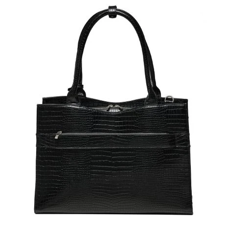 Socha Businessbag Croco 14-15.6" Crocodile Jet Black 8 Socha Businessbag Croco 14-15.6" Crocodile Jet Black - Afbeelding 6