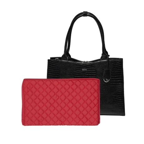 Socha Businessbag Croco 14-15.6" Crocodile Jet Black 7 Socha Businessbag Croco 14-15.6" Crocodile Jet Black - Afbeelding 5