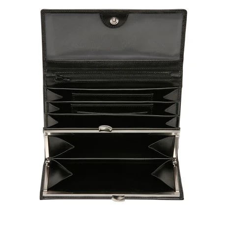 Castelijn & Beerens Gaucho Dames Portemonnee Overslag RFID Black 7 Castelijn & Beerens Gaucho Dames Portemonnee Overslag RFID Black - Afbeelding 5