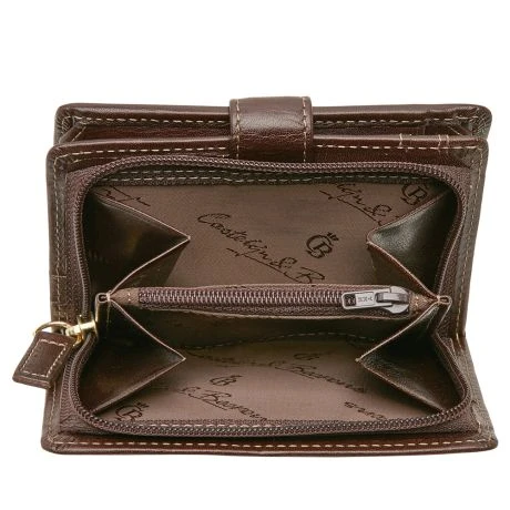 Castelijn & Beerens Gaucho Dames Portemonnee Rits RFID Mocca 9 Castelijn & Beerens Gaucho Dames Portemonnee Rits RFID Mocca - Afbeelding 7