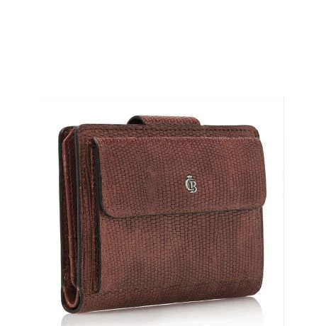 Castelijn & Beerens Donna Dames Portemonnee 6 Pasjes Met RFID Cognac 5 Castelijn & Beerens Donna Dames Portemonnee 6 Pasjes Met RFID Cognac - Afbeelding 3