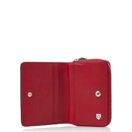 Castelijn & Beerens Donna Portemonnee 4 Pasjes RFID Rood 6 Castelijn & Beerens Donna Portemonnee 4 Pasjes RFID Rood - Afbeelding 4