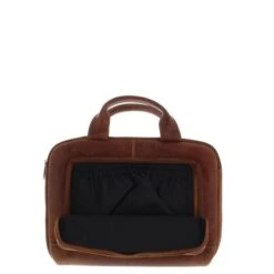 Plevier Akasaka Laptopbag Organizer 14" Cognac -Secrid || Piquadro || Mywalit Verkoopwinkel 492 3 cognac binnenkant