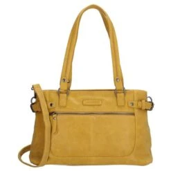 Enrico Benetti Nouméa Schoudertas Okergeel