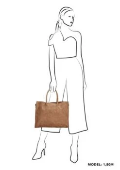 Zebra Natural Bag Lisa XL Shopper Camel -Secrid || Piquadro || Mywalit Verkoopwinkel 777228010 3