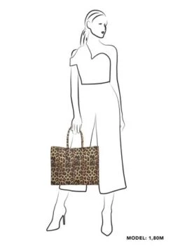 Zebra Natural Bag Lisa XL Shopper Leopard -Secrid || Piquadro || Mywalit Verkoopwinkel 777228920 3