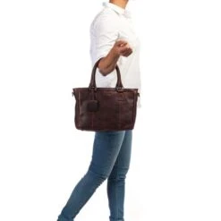 Burkely Antique Avery Handbag S Brown -Secrid || Piquadro || Mywalit Verkoopwinkel 8005369.56.20 7