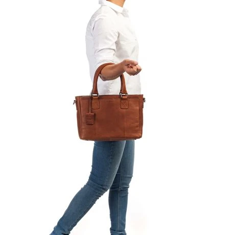 Burkely Antique Avery Handbag S Cognac 7 Burkely Antique Avery Handbag S Cognac - Afbeelding 5