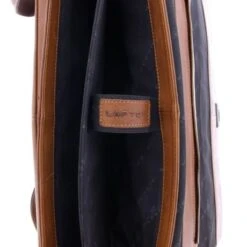 Plevier Decca Leren Aktentas 2-Vaks 17.3" Bruin -Secrid || Piquadro || Mywalit Verkoopwinkel 859 2 binnenkant 1