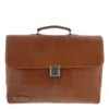 Plevier Decca Leren Aktentas 2-Vaks 17.3" Bruin -Secrid || Piquadro || Mywalit Verkoopwinkel 859 2 voor