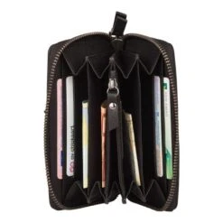 Burkely Antique Avery Wallet M Black -Secrid || Piquadro || Mywalit Verkoopwinkel 880756.10 4