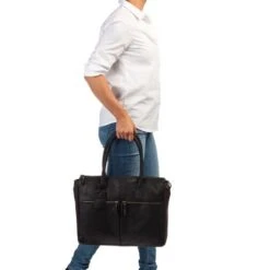 Burkely Vintage Valerie Laptop Bag 15.6" Black -Secrid || Piquadro || Mywalit Verkoopwinkel 9006988.22.10 7