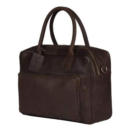 Burkely Vintage Mitch Worker 14" Schoudertas Brown 4 Burkely Vintage Mitch Worker 14" Schoudertas Brown - Afbeelding 2