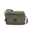 Kipling Abanu Medium Crossbody Green Moss -Secrid || Piquadro || Mywalit Verkoopwinkel abanu m green moss 1