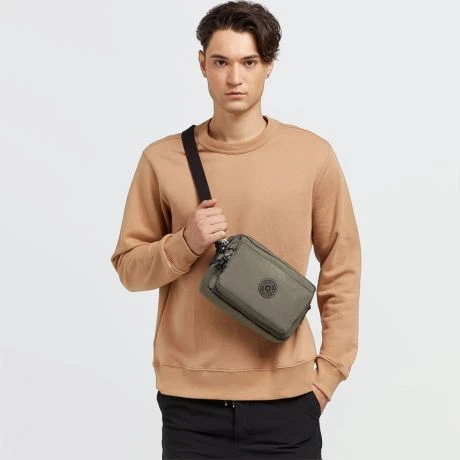 Kipling Abanu Medium Crossbody Green Moss 8 Kipling Abanu Medium Crossbody Green Moss - Afbeelding 6