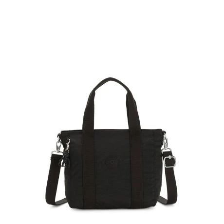 Kipling Asseni Mini Schoudertas Black Noir 3 Kipling Asseni Mini Schoudertas Black Noir
