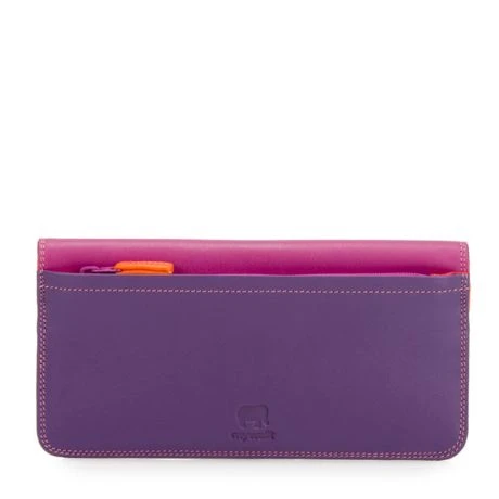 Mywalit Simple Flapover Purse/Wallet Portemonnee Sangria Multi 4 Mywalit Simple Flapover Purse/Wallet Portemonnee Sangria Multi - Afbeelding 2