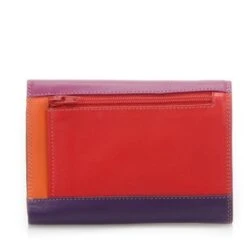 Mywalit Double Flap Purse Portemonnee Sangria Multi -Secrid || Piquadro || Mywalit Verkoopwinkel back zoom 75
