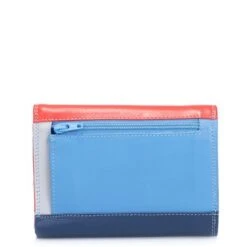 Mywalit Double Flap Purse Portemonnee Royal -Secrid || Piquadro || Mywalit Verkoopwinkel back zoom df royal
