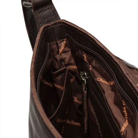 Chesterfield Manta Schoudertas Brown 5 Chesterfield Manta Schoudertas Brown - Afbeelding 3