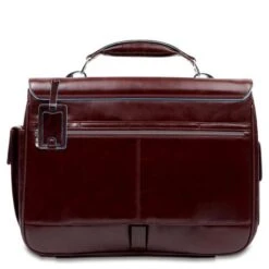 Piquadro Blue Square Computer Briefcase 15.6" Mahogany -Secrid || Piquadro || Mywalit Verkoopwinkel ca1068b2 mo dett2 1