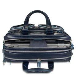 Piquadro Blue Square Expandable Computer Case 15" Mahogany -Secrid || Piquadro || Mywalit Verkoopwinkel ca2765b2 mo dett1 1