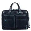 Piquadro Blue Square Portfolio Computer Briefcase 15" With IPad Night Blue -Secrid || Piquadro || Mywalit Verkoopwinkel ca2849b2 blu2 1 1