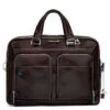 Piquadro Blue Square Portfolio Computer Briefcase 15" With IPad Mahogany -Secrid || Piquadro || Mywalit Verkoopwinkel ca2849b2 mo 1 1
