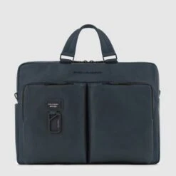Piquadro Harper Laptop 15"/ IPad 12,9" Briefcase Blue -Secrid || Piquadro || Mywalit Verkoopwinkel ca4027ap blu 1 1