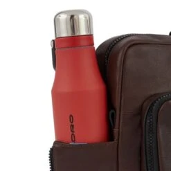 Piquadro Harper Laptop 15"/ IPad 12,9" Briefcase Tobacco -Secrid || Piquadro || Mywalit Verkoopwinkel ca4027ap cu dett4